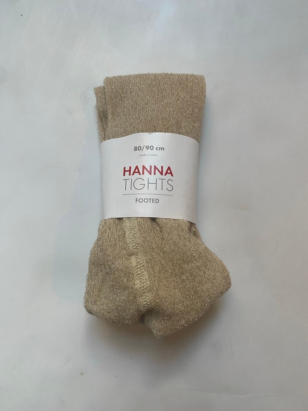 NEW Hanna Andersson Gold Shimmer Tights